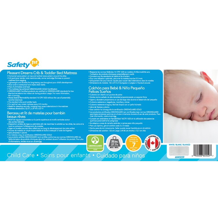 Safety first 2024 baby mattress